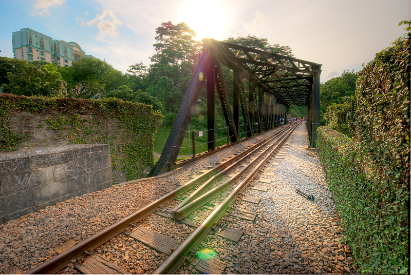 Illustration for article titled Singapore Is Turning a Cross-Country Railroad Into the World's Longest High Line